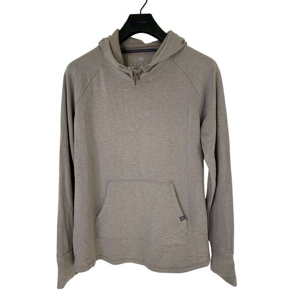 Free Fly Women's Bamboo Fleece Pullover Hoody gray size XL - Picture 1 of 5